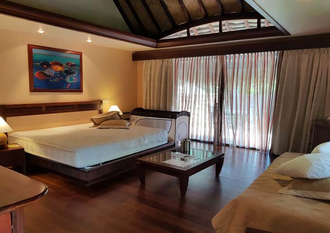 The Garden View Rooms are spacious and modern.