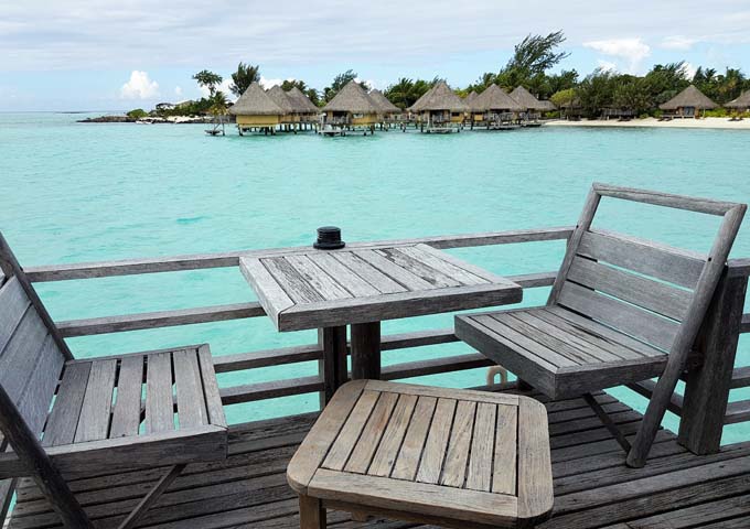 The InterContinental Resort in Matira has fantastic overwater bungalows and a superb stretch of white beach.