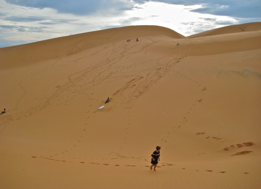 Sand Dunes in Mui Ne.