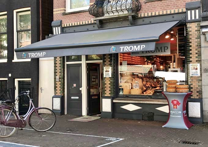 Kaashuis Tromp has Amsterdam's best selection of Dutch cheeses.