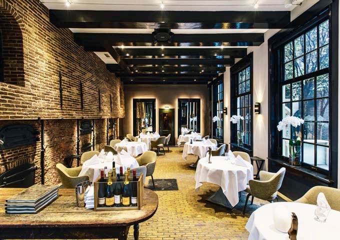 Michelin-starred Vinkeles restaurant inside The Dylan is a must-visit.