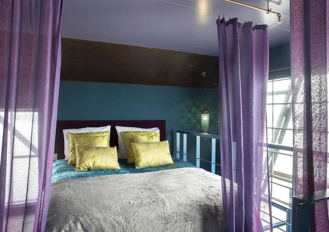 The Secret Suite has an Arabian Nights-themed bedroom.