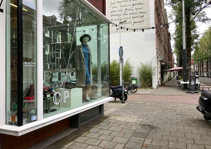 C P Amsterdam sells clothing, home furnishing and more.