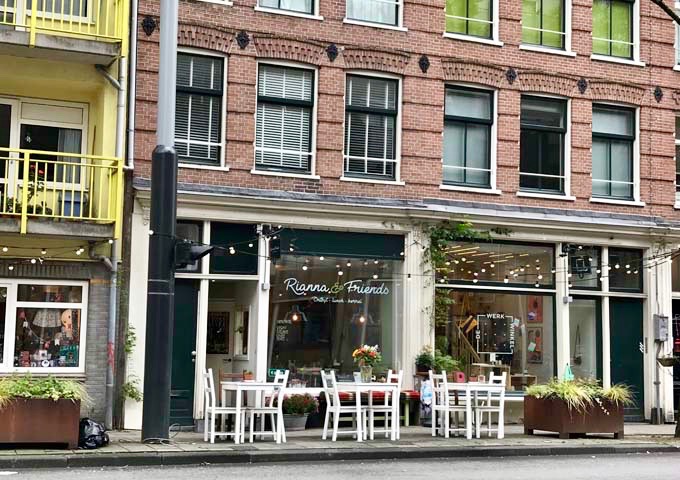Rianna & Friends is a friendly cafe.