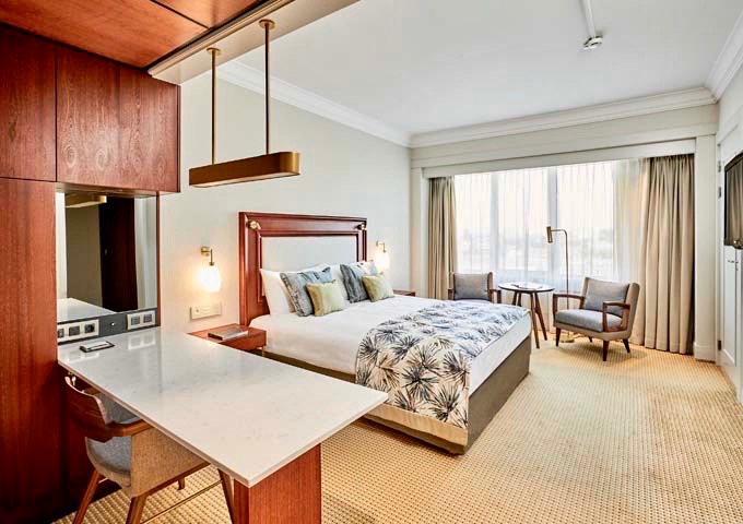 Business travelers prefer Executive Rooms.
