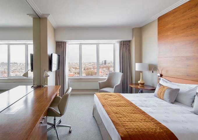 Superior City View rooms offer excellent city views.