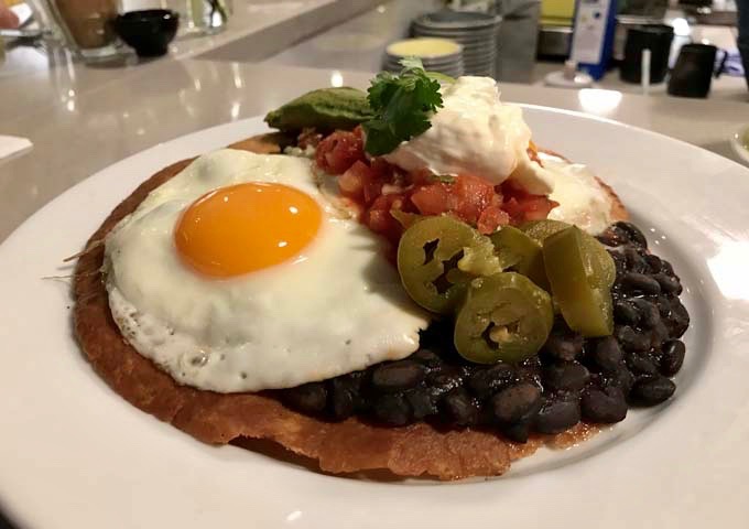 Bakers & Roasters' brunch includes delicious Mexican-style eggs.