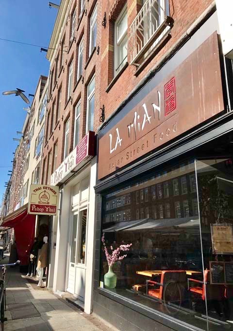 La Mian serves stylish and delicious Asian food.