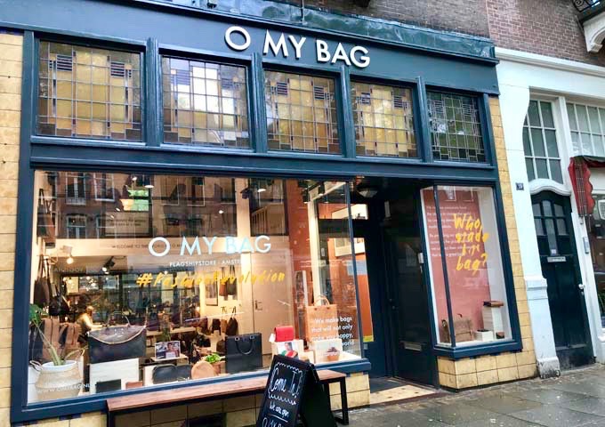 O My Bag sells high-end leather goods.