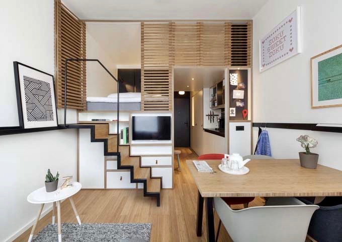 The Loft makes excellent use of space, without feeling cramped.