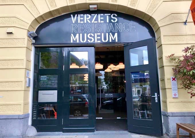 The Dutch Resistance Museum showcases Jewish history during WWII.