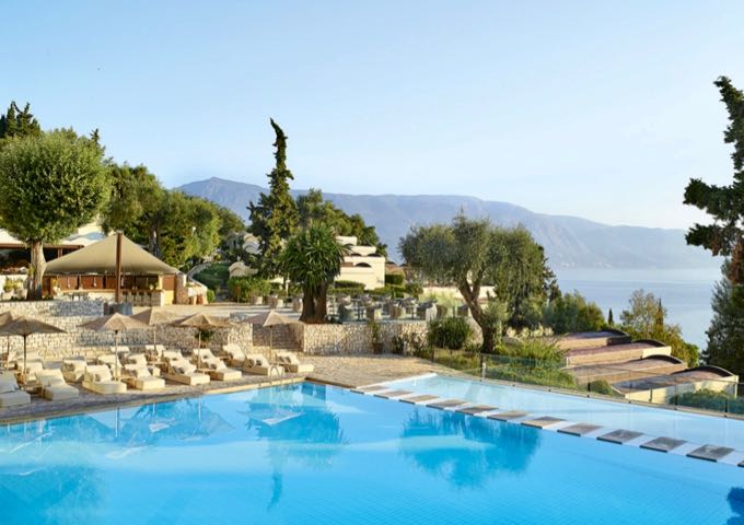 Luxury resort hotel Dassia Corfu