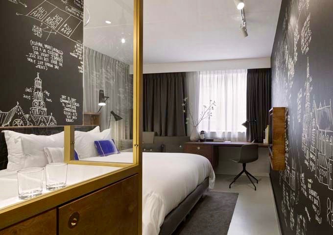 Superior rooms feature a comfortable work area.