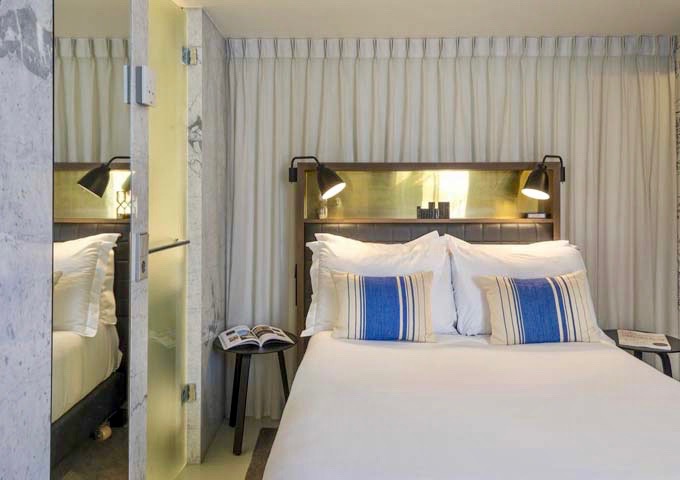 Classic rooms are compact but well-equipped with modern amenities.