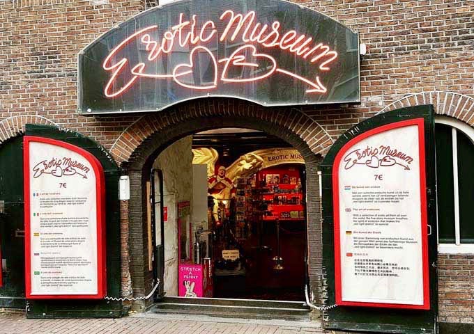 The Erotic Museum offers a quirky look at eroticism through the ages.