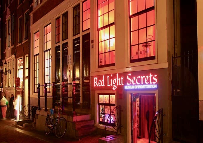 The Red Light Secrets Museum of Prostitution features a replica Red Light room and dominatrix room.