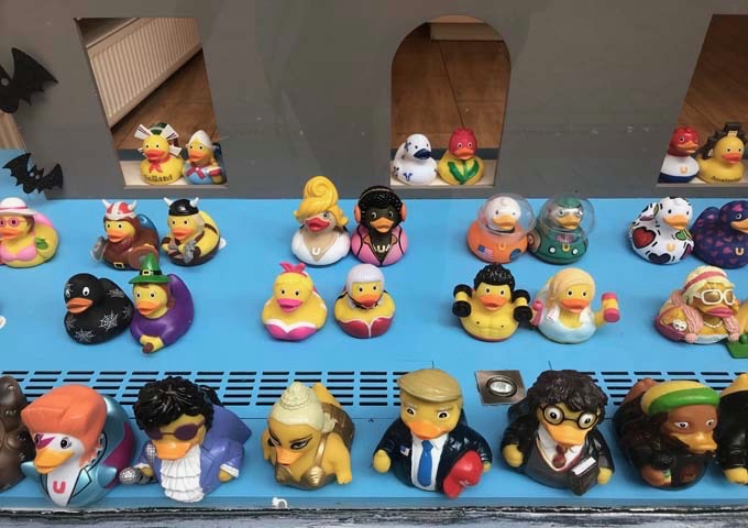Amsterdam Duck Store sells novelty rubber ducks.