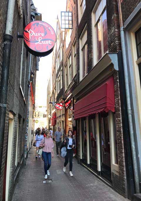 The Red Light District is seedy but safe.