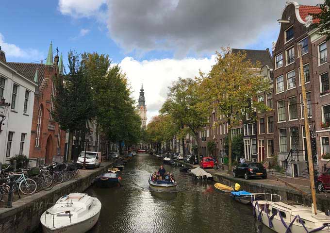 The Stopera can be reached by crossing many picturesque canals.