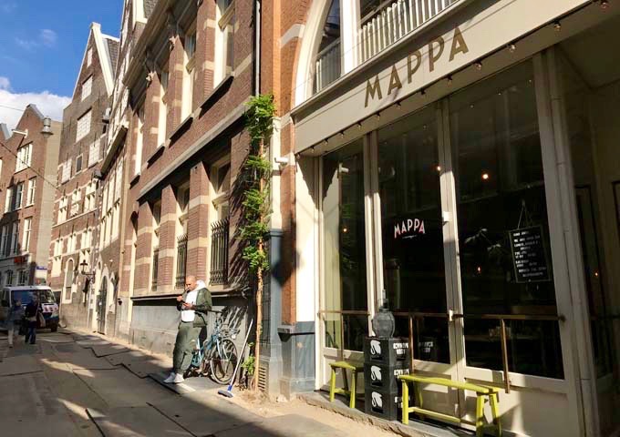Mappa serves excellent Italian dishes and wines from small producers.