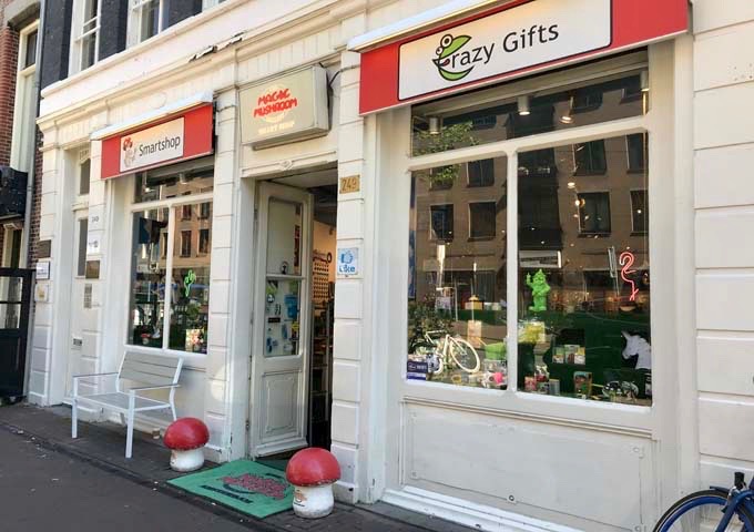 Magic Mushroom sells a big range of marijuana, magic truffles, and accessories.