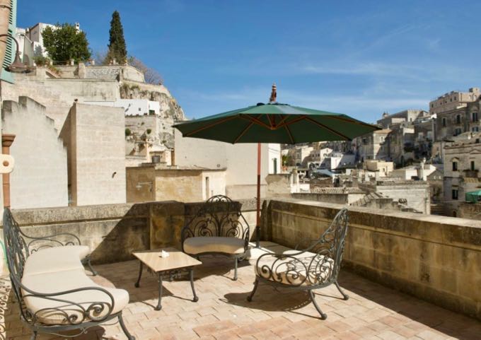 Hotel with view in Matera. 