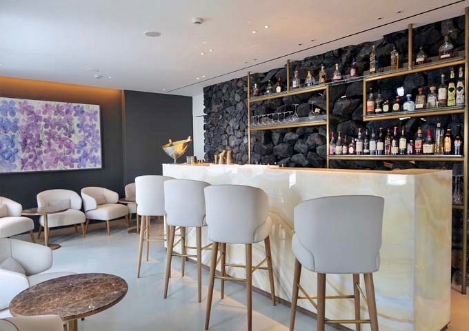 Award-winning 363 Champagne Lounge offers stellar cocktails, champagne, and wine.