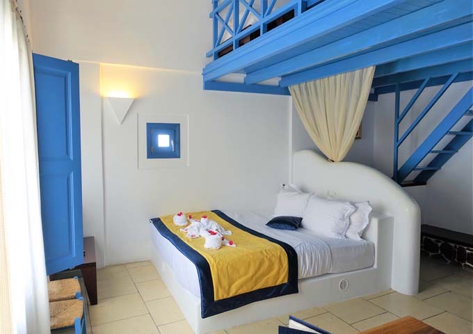 The spacious Luxury Maisonettes have a loft room as well.