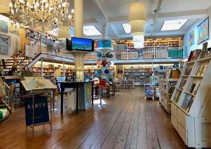 Pied a Terre is Europe's largest travel bookstore.