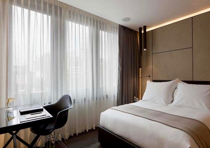 Superior rooms feature modern in-room entertainment.