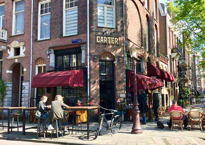 Carter Bar & Kitchen is known for its contemporary French dishes.