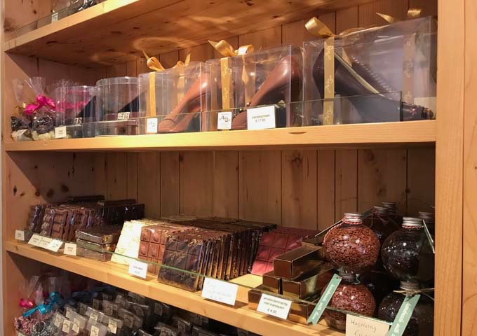 Arti Choc is well known for its gourmet handmade chocolates.