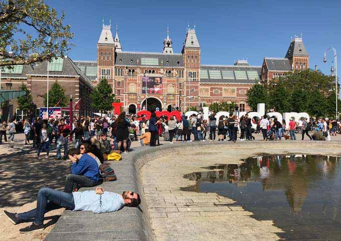 Museumplein features 3 extraordinary museums.