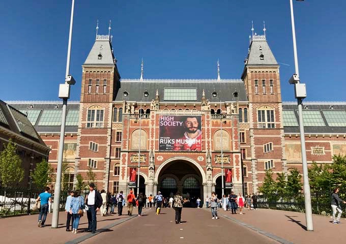 The Rijksmuseum is especially famous for Rembrandt's Night Watch.