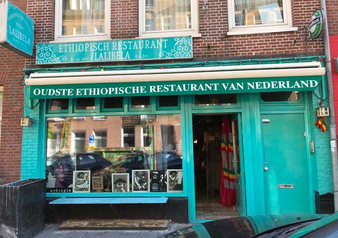 Lalibela nearby is the Netherlands' original Ethiopian restaurant.