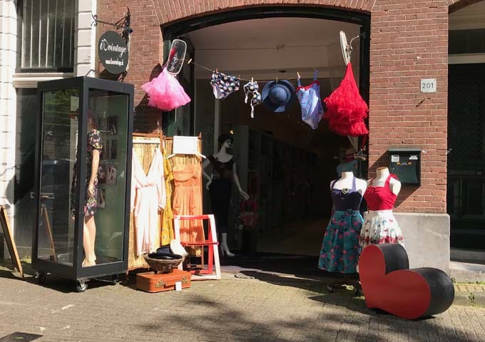 I Love Vintage is popular for its vintage apparel and accessories.