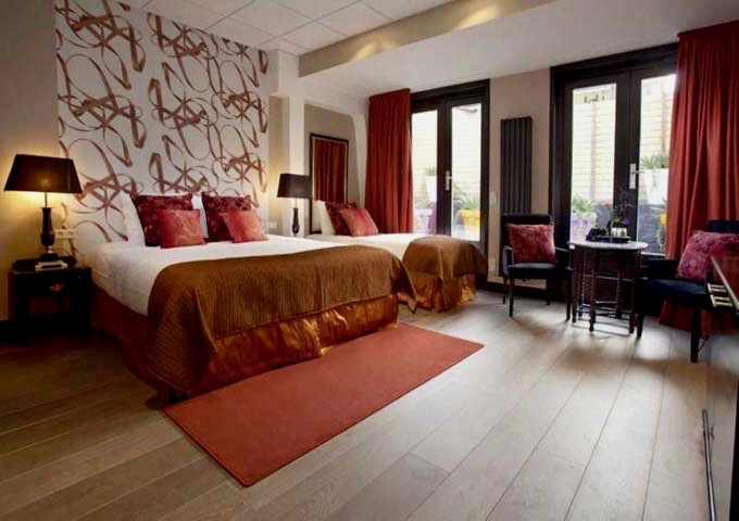 Some Large rooms are spacious enough to accommodate an extra single bed.
