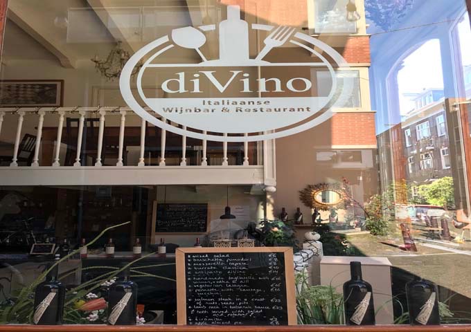 Wijnbar DiVino is known for its Italian wines and charcuteri platters.
