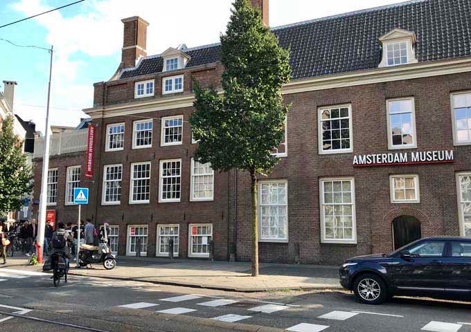 The Amsterdam Museum showcases the city's 1,000-year-old history.