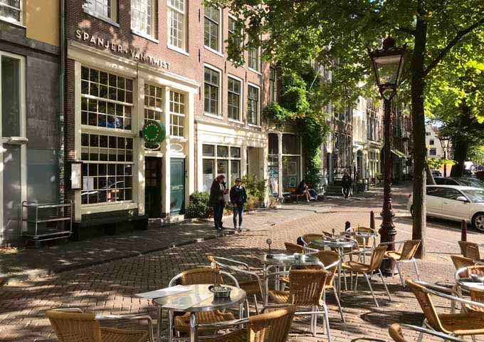 Spanjer en van Twist serves an imaginative and ever-changing menu.