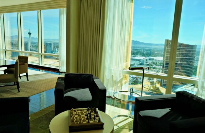 The best hotel view in Las Vegas