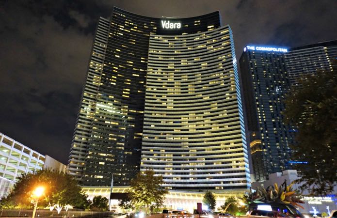 Vdara is the best quiet hotel in Las Vegas