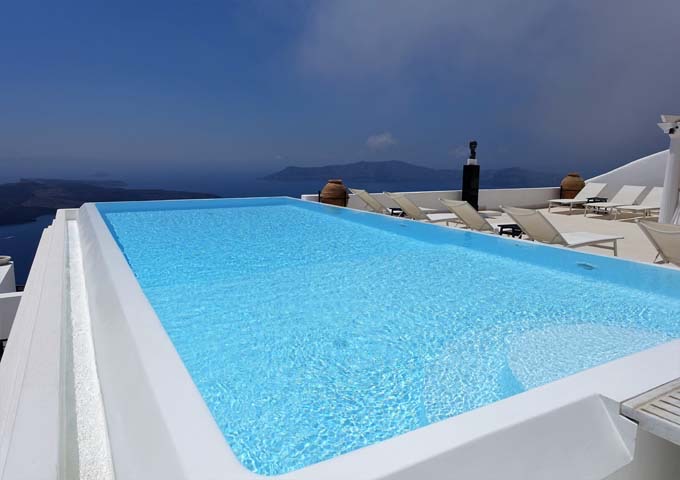 Review of The Tsitouras Collections Hotel in Santorini.