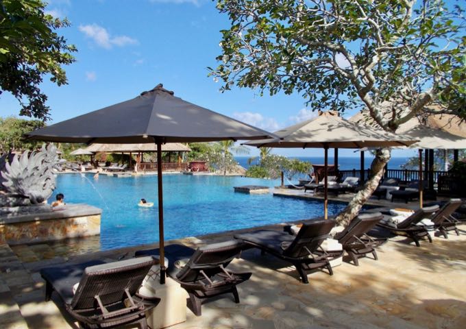 The complexes together feature 12 swimming pools.