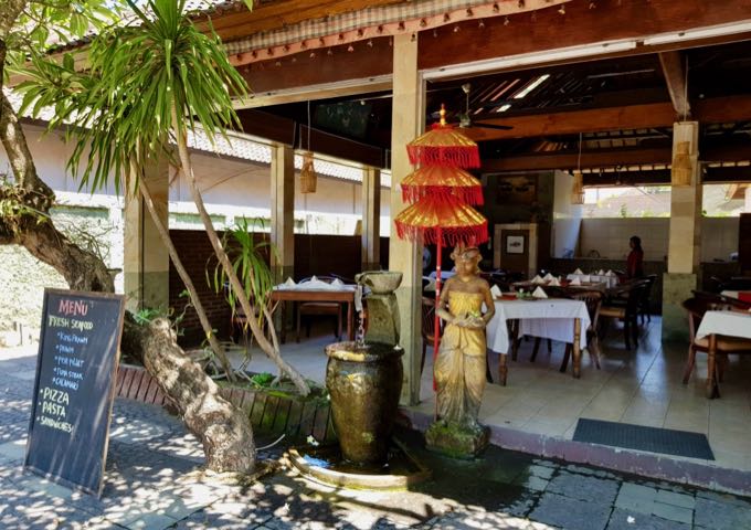 Dewata Agung nearby serves delicious Indonesian food.