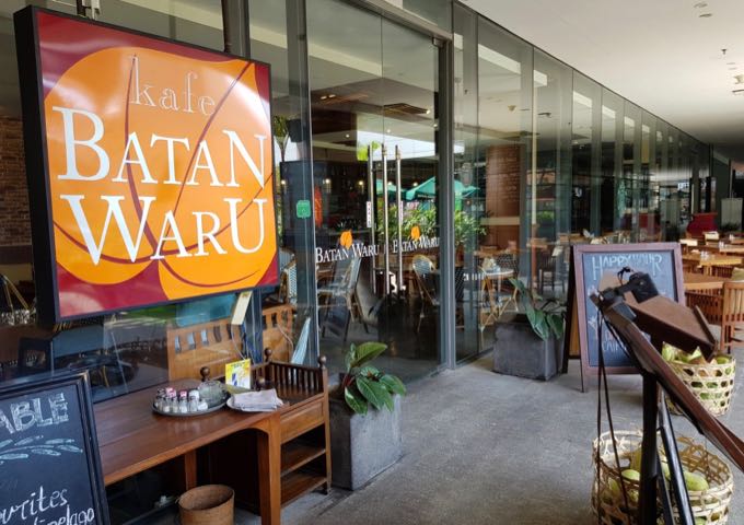 Kafe Batan Waru restaurant at Lippo Mall is very good.