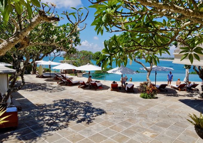 Review of Four Seasons Resort at Jimbaran Bay in Bali.