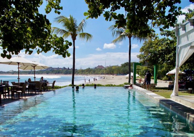 Review of Bali Garden Beach Resort in Bali.