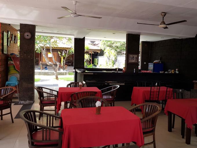 Bagus Resto & Bar is also on the access street.