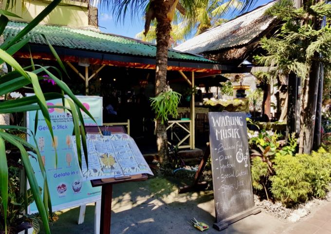 Warung Musik MC is within walking distance of the resort.